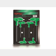 Набор ключей шестигранных 2-6 мм 6 предметов TOPTUL (GAAS0601)