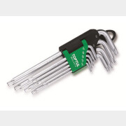 Набор ключей Torx T10H-Т50H 9 предметов длинных TOPTUL (GAAL0919)
