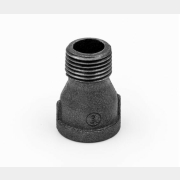 Переход чугунный с внутренней-наружной резьбой 1 1/2"х1 1/4" AV ENGINEERING черный (AVEC471112114)