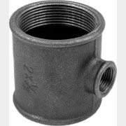 Тройник чугунный редукционный с внутренней резьбой 2"х1 1/2"х2" AV ENGINEERING черный (AVEC431002112)