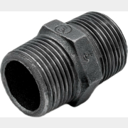 Ниппель чугунный с наружной резьбой 1 1/2" AV ENGINEERING черный (AVEC491000112)