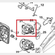 Карбюратор для бензопилы ECO CSP-267 (PJ36014)