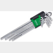Набор ключей Torx T10H-Т50H 9 предметов экстра длинных TOPTUL (GAAL0915)