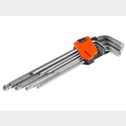 Набор ключей шестигранных 1,5-10 мм 9 предметов длинных с шариком PRO STARTUL (PRO-4091)