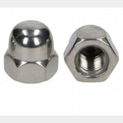 Гайка колпачковая М10 нержавеющая сталь DIN 1587 STARFIX 100 штук