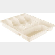 Лоток для столовых приборов PLASTTEAM молочный туман (PT156010048)