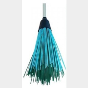 Метла для уборки круглая 4-кольцевая с черенком