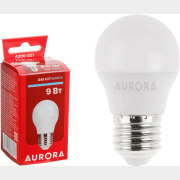 Лампа светодиодная E27 AURORA STARTUL G45 9 Вт 6000K (A200-021)