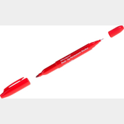 Маркер перманентный двухсторонний OFFICESPACE красный (DPM_1578RD)