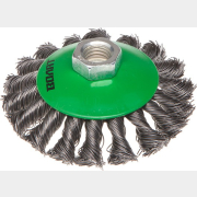 Щетка для УШМ диск косичка 100 мм M14 ВОЛАТ (81060-100)