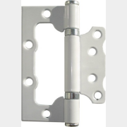 Петля дверная бабочка накладная 100 мм STARFIX белая (SMP-64777-1)