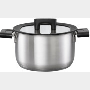 Кастрюля из нержавеющей стали 3,5 л с крышкой FISKARS Hard Face Steel (1052240)