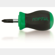 Отвертка крестовая PH1 "бочка" TOPTUL (FBBB0103)