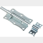 Шпингалет 100 мм белый цинк STARFIX ЗТ2 фигурный (SMP-66402-1)