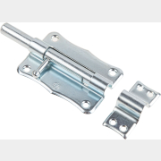 Шпингалет 85 мм белый цинк STARFIX ЗТ2 фигурный (SMP-66387-1)