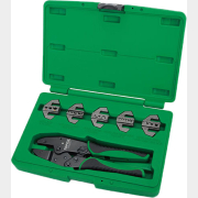 Кримпер (пресс-клещи) для обжима наконечников со сменными матрицами TOPTUL (GAAI0605)