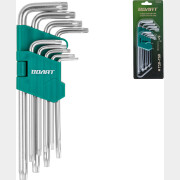 Набор ключей Torx T10Н-T50Н 9 предметов длинных ВОЛАТ (11020-09)