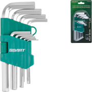 Набор ключей шестигранных 1,5-10 мм 9 предметов коротких ВОЛАТ (11015-09)