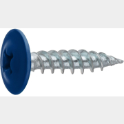 Саморез с прессшайбой 4,2х19 мм цинк острый RAL 5005 STARFIX 150 штук (SMP1-55830-150)