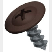 Саморез с прессшайбой 4,2х19 мм цинк острый RAL 8017 STARFIX 150 штук (SMP1-73271-150)