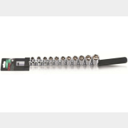 Набор головок 1/2" 10-22 мм 6 граней 11 шт. на подвесе TOPTUL (GAAQ1104)