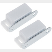 Защелка магнитная 45 мм STARFIX белая 2 штуки (SMF-07499-2)