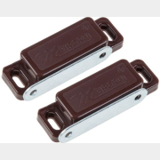 Защелка магнитная 74 мм STARFIX коричневая 2 штуки (SMF-67914-2)