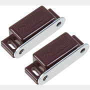 Защелка магнитная 45 мм STARFIX коричневая 2 штуки (SMF-67885-2)