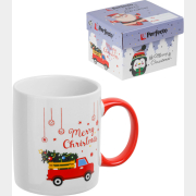 Кружка керамическая PERFECTO LINEA Merry Christmas-3 350 мл (30-202533)