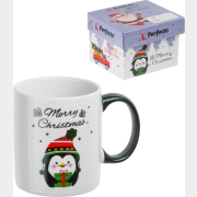 Кружка керамическая PERFECTO LINEA Merry Christmas-2 350 мл (30-202532)
