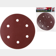 Шлифлист круглый самосцепляющийся 225 мм Р120 WORTEX для DG 2285 5 штук (1304562)