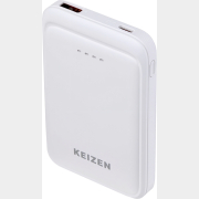 Power Bank KEIZEN 5000 mAh белый (KZ-20130101)