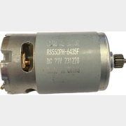 Двигатель 18 В с шестерней для дрели-шуруповерта WORTEX MBD1815Li (MT5818-11+10)