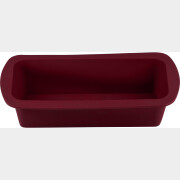 Форма для выпечки силиконовая прямоугольная 27х13,5х6 см PERFECTO LINEA Burgundy (20-001219)
