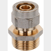 Ниппель латунный 16(2.0)х3/4" с наружной резьбой для труб PEX AV ENGINEERING (AVE309014)