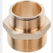 Ниппель латунный редукционный наружная-наружная 1 1/2"х1 1/4" AV ENGINEERING (AVE303018)