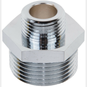 Ниппель латунный редукционный наружная-наружная 1"х1/2" AV ENGINEERING (AVE303020)