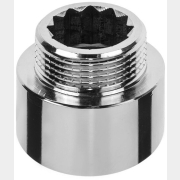 Удлинитель латунный внутренняя-наружная 3/4"х15 мм усиленный AV ENGINEERING хром (AVE301039)