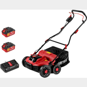 Аэратор-скарификатор для газона аккумуляторный WORTEX CAE 3736 ALL1 XLT SET (1334877)