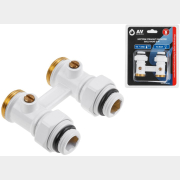 Клапан прямой шаровый 3/4" наружная резьба AV ENGINEERING (AVE289003W)