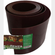 Лента бордюрная ПЛАСТЛАЙН 25 см 10 м коричневый (4812203000086)