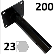 Ступица колеса 23*200 мм для культиватора/мотоблока 2 шт (SLS-05094)