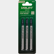 Пилка для электролобзика 100х75 мм ВОЛАТ по дереву T101BR 3 штуки (88010-03) 