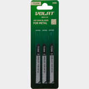 Пилка для электролобзика 75х50 мм ВОЛАТ по металлу T118А 3 штуки (88011-01) 