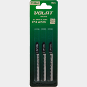 Пилка для электролобзика 75х50 мм ВОЛАТ по дереву T101AO 3 штуки (88010-01) 