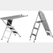 Доска гладильная-стремянка PERFECTO LINEA Ruby 1 125х34 см серый (42-142304)