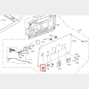 Выключатель зажигания (кнопка) KCD1 для бензогенератора (PES-03021)