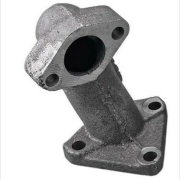 Колено глушителя для двигателя 177F/188F (FMS-01201)