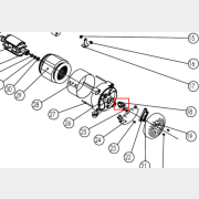 Щетка угольная для бензогенератора (PES-03041)