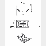 Стяжка для стола 1,2 мм STARFIX 07 цинк (SMP-34242-1)